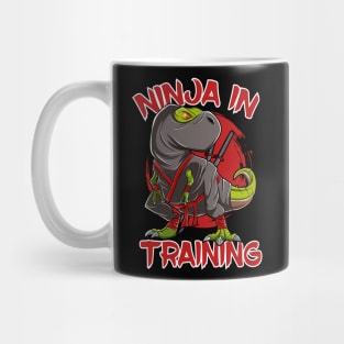 Ninja In Training Funny Dinosaur T Rex Costume Mug